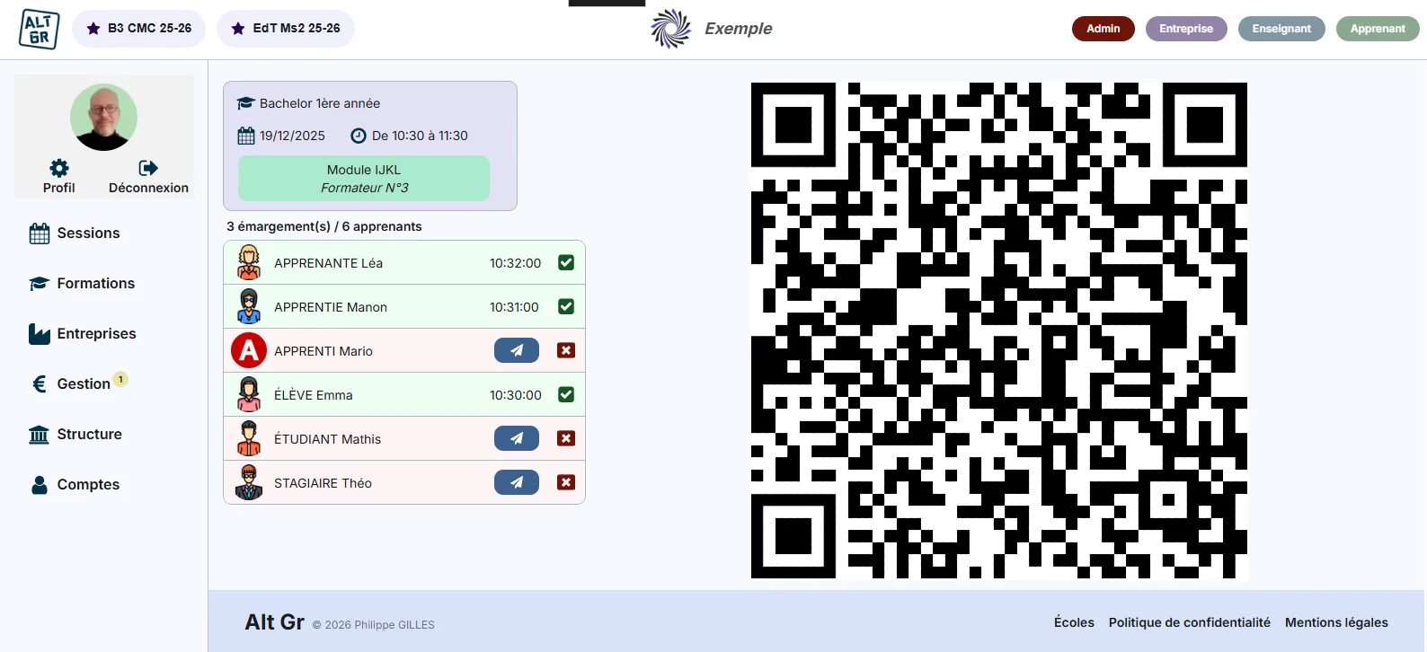 Qr code scanning ret res
